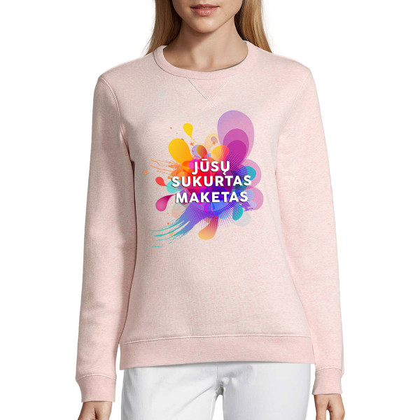 UNISEX pastelinis "Sully" džemperis su Jūsų sukurtu dizainu