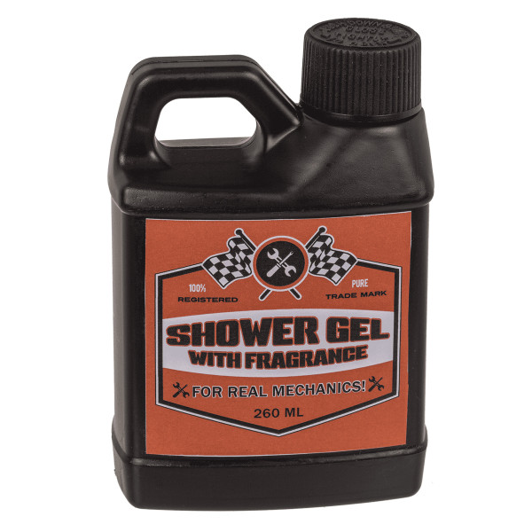 Universali dušo želė vyrams "Motor Oil" (260ml) + raktų pakabukas