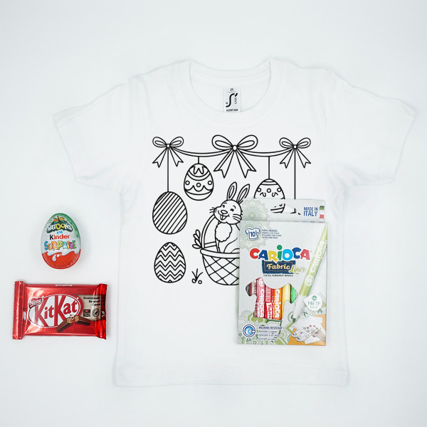 Vaikiškas dovanų rinkinys "Nuspalvink Velykas"