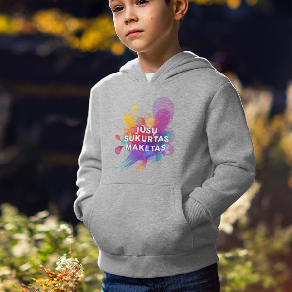 Vaikiškas džemperis su Jūsų sukurtu dizainu