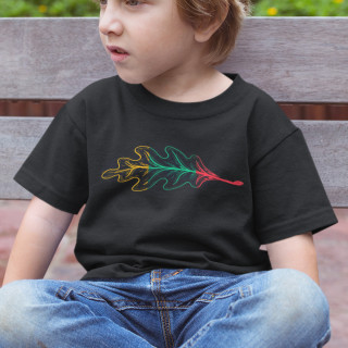 Vaikiški marškinėliai "Ąžuolo lapas"
