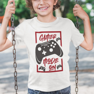 Vaikiški marškinėliai "Gamer mode on"