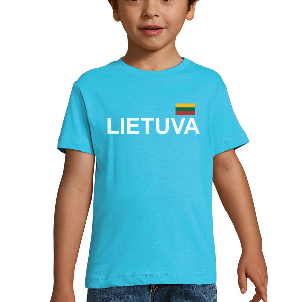 Vaikiški marškinėliai "Lietuva" Vaikiški marškinėliai "Lietuva"