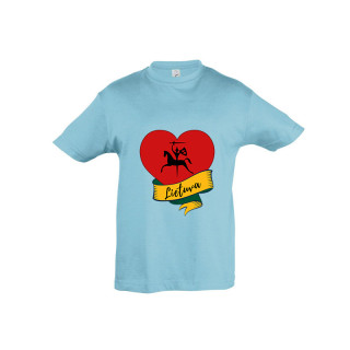 Vaikiški marškinėliai "Lietuvos širdis"