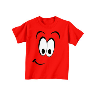 Vaikiški marškinėliai "Linksmas veidukas"