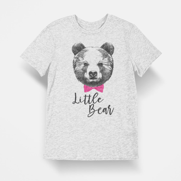 Vaikiški marškinėliai mergaitėms "Little bear"
