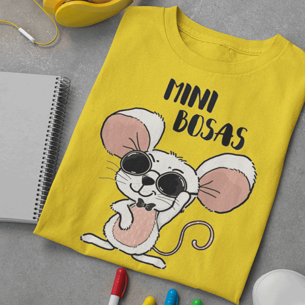Vaikiški marškinėliai "Mini bosas"