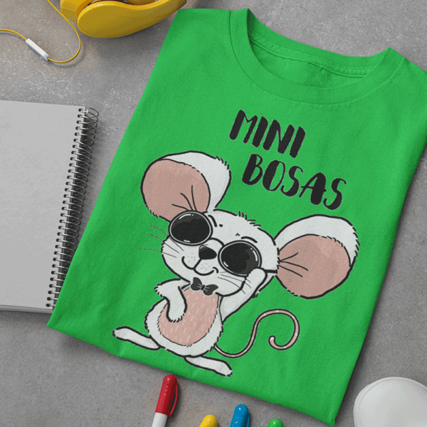 Vaikiški marškinėliai "Mini bosas"
