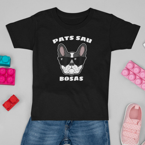 Vaikiški marškinėliai "Pats sau bosas"