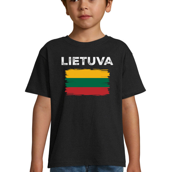 Vaikiški marškinėliai "Retro Lietuva"