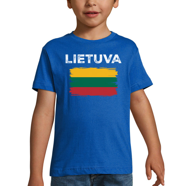 Vaikiški marškinėliai "Retro Lietuva"