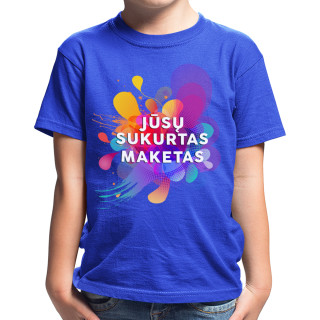 Vaikiški marškinėliai su Jūsų sukurtu dizainu