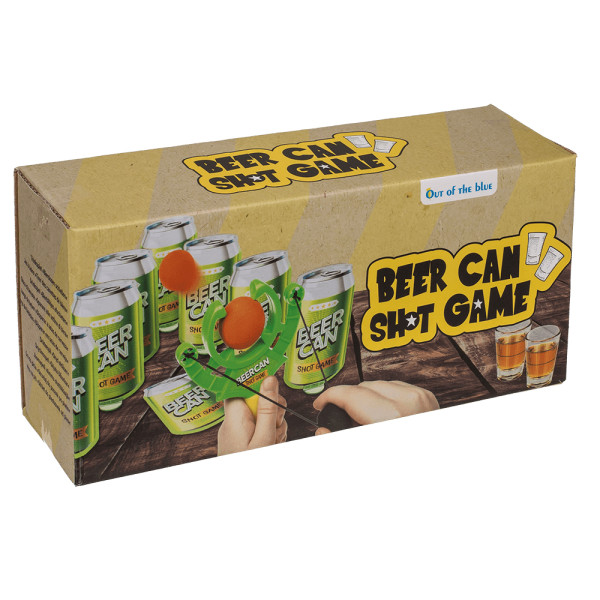 Vakarėlių žaidimas „Beer can shot game“