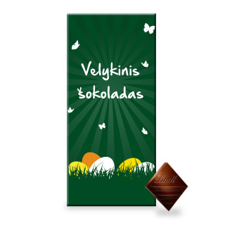 Velykinis juodasis šokoladas (70%), 100 g 