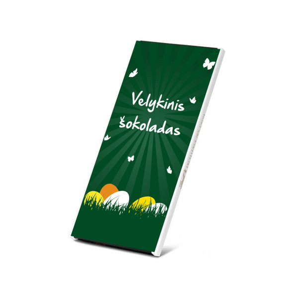 Velykinis juodasis šokoladas (70%), 100 g 