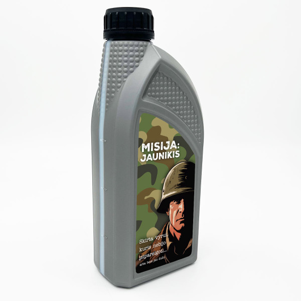 XXL dušo želė "Misija: Jaunikis" (1000ml)
