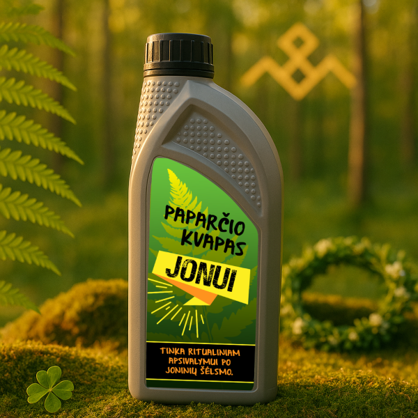 XXL dušo želė "Paparčio kvapas Jonui" (1000ml)