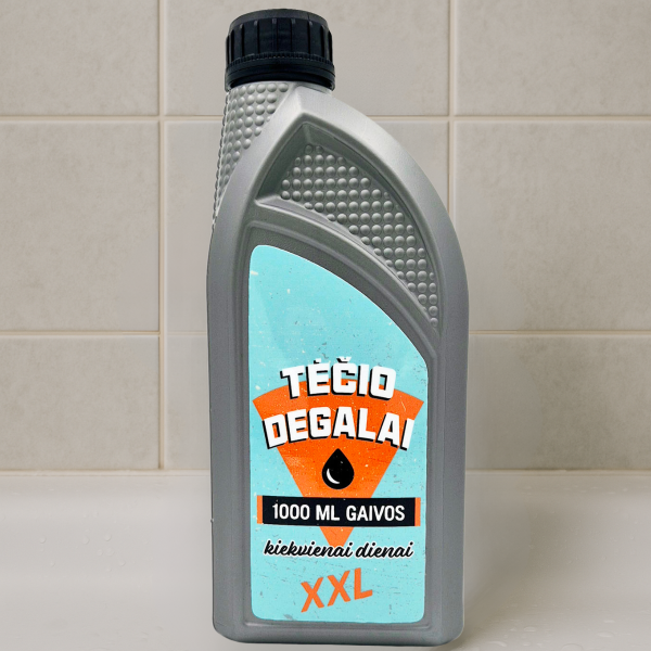 XXL dušo želė "Tėčio degalai" (1000ml) XXL dušo želė "Tėčio degalai" (1000ml)