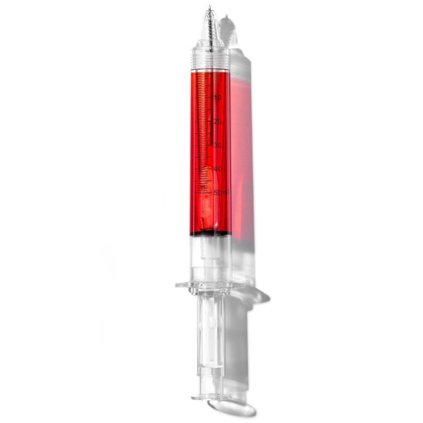 XXL švirkšto formos rašiklis (30cm) XXL švirkšto formos rašiklis (30cm)